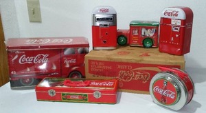 lot 644 image: Coca-Cola, Coke  Collectible Tins (6).