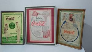 lot 646 image: Coca-Cola, Coke  Advertisements From 1911-1916.
