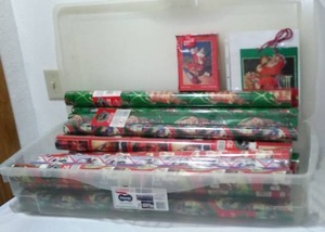 lot 662 image: Coca-Cola, Coke  Giftwrap, Christmas With Hinged Tote