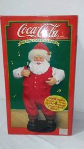 lot 683 image: Coca-Cola, Coke  Vintage Rocking Santa.