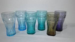 lot 744 image: Coca-Cola, Coke Bell Glasses (6)