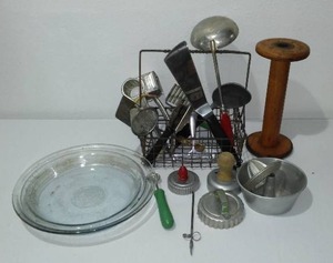 lot 535 image: Vintage Collection, Wood Spool, Biscuit, Cutter More.