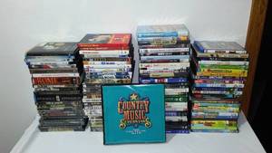 lot 559 image: DVDs Westerns, Elvis, Cartoons, History, Star Wars, Vikings and More.
