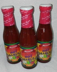 lot 572 image: Mezzetta Hot Sauce (3) Medium Heat