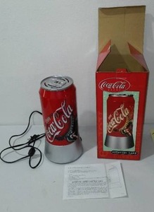 lot 748D image: Coca-Cola, Coke Rotating Lamp.