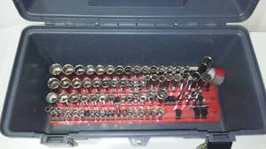 lot 651 image: Plano 20 in. Toolbox with contents.