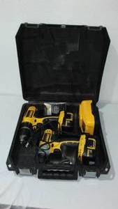 lot 690 image: DeWalt Impact and Drill, Cordless.