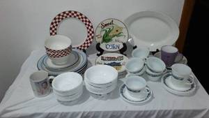lot 691 image: Corelle, Crowning Fashion Dishes and More.