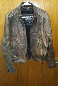 lot 730 image: Frontier Leather Jacket.
