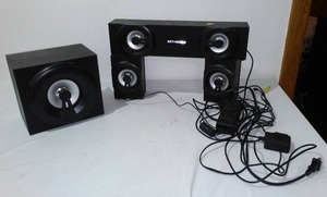 lot 790 image: Art-And Sound Surround Sound Speakers.