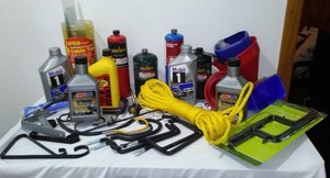 lot 791 image: Propane Torch, Propane, Funnels And More.