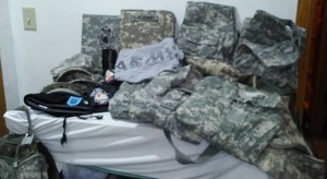 lot 768 image: US Army Duffel and Clothing, Great Lot