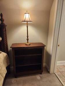 lot 2 image: Pair of Nightstands