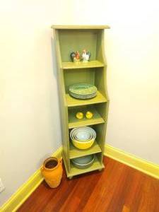 lot 26 image: Green Side Table