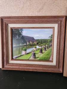 lot 91 image: Framed Castles in France Pictures