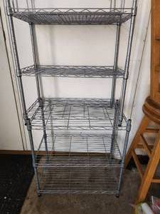 lot 102 image: Wire Shelving