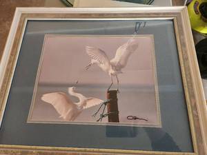 lot 105 image: Framed Art