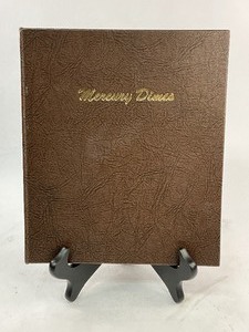 lot 7 image: Complete set of Silver Mercury Dimes (with the 1916-D)