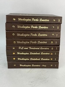 lot 10 image: ENORMOUS Washington Quarter Collection 1932-2018 Silver, Proof & BU