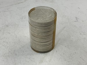 lot 17 image: AUBU Roll of 1885-O Morgan Silver Dollars