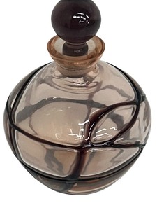 lot 135 image: Vintage Art Nouveau Glass Perfume Bottle