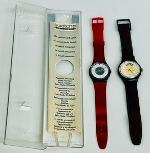 lot 64 image: Awesome Vintage SWATCH Watches
