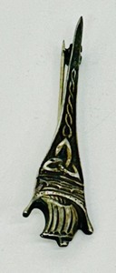 lot 79 image: Vintage Scottish Early Robert Allison Glasgow Silver Kilt Pin Brooch