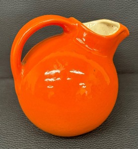 lot 65 image: Vintage Orange Ball Juice Pitcher