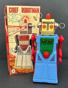 lot 47R image: Vintage Chief Robotman Robot