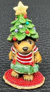 lot 33A image: Wee Forest Folk - My Holiday Hat - BB-17 - 2007