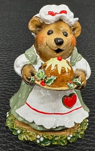 lot 100 image: Wee Forest Folk Bears - Plum Pudding  BB-9 - 1997