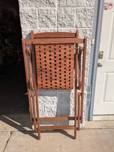 SUNBRELLA FOLDING OUTDOOR CHAIR