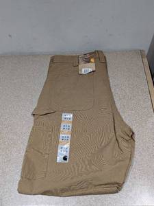 lot 70 image: BRAND NEW CARHARTT 3632 CANVAS WORK DUNGAREE