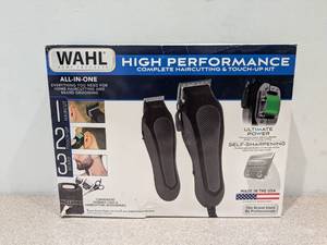 lot 112 image: WAHL HIGH PERFORMANCE ALL-IN-ONE HAIRCUTTING SET