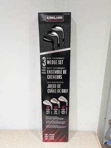 lot 58 image: BRAND NEW KIRKLAND SIGNATURES 3PC. HIGH PERFORMANCE WEDGE SET