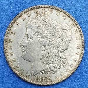 lot 16 image: 1888 Morgan Silver Dollar Higher Grade