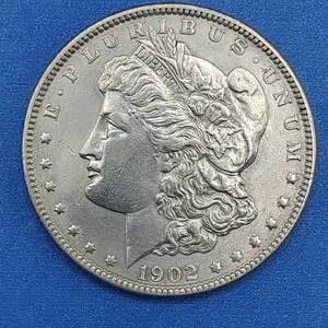 lot 30 image: 1902 Morgan Silver Dollar Higher Grade