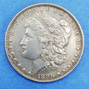 lot 36 image: 1896 Morgan Silver Dollar Higher Grade