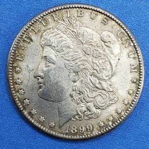 lot 41 image: 1899-O Morgan Silver Dollar Higher Grade