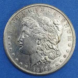 lot 42 image: 1897-S Morgan Silver Dollar Higher Grade