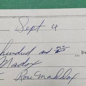 lot 101 image: Rose Maddox Signature--Queen of Hillbilly Swing