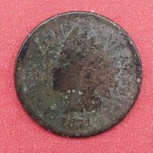 lot 115 image: 1871 Indianhead Cent, Filler