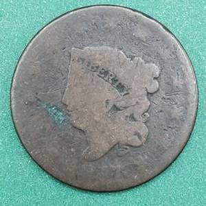 lot 123 image: 1817 Large Cent, 13 Stars