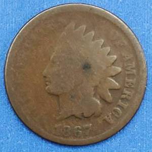 lot 151 image: 1867 Indianhead Cent