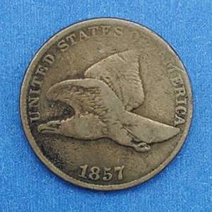 lot 159 image: 1857 Flying Eagle Cent