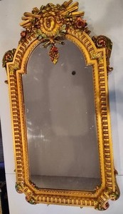 lot 10 image: Vincenzo Fancelli for Franklin Mint Gold Mirror