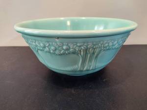 lot 14 image: HOMER LAUGHLIN Orange Tree Mixing Bowl