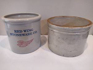 lot 42 image: Red Wing & Misc Crock