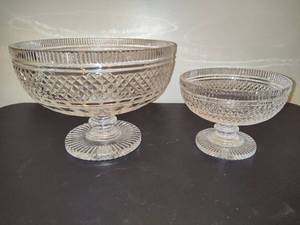 lot 54 image: WATERFORD Colleen Footed Bowls