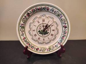 lot 60 image: PORTMEIRION Botanic Garden Clock